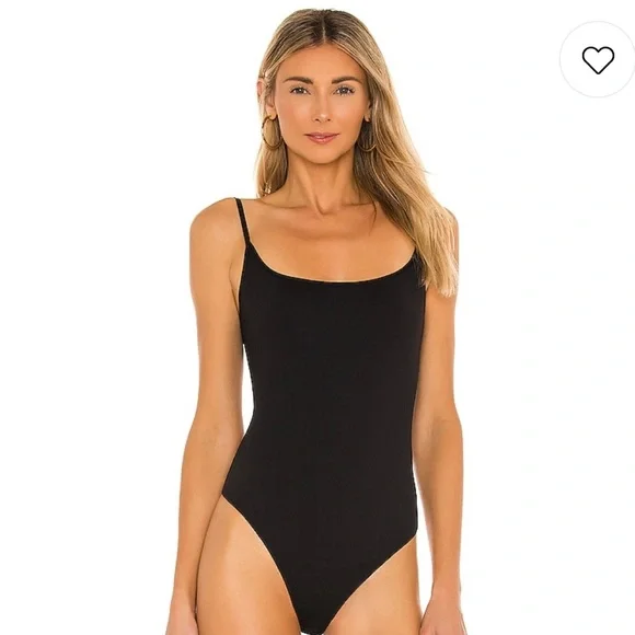 FREE PEOPLE Bodysuit | NWOT | Strappy Basique | Black | Size S | - Picture 3 of 9